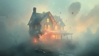 Rüyada depremde yıkılan ev görseli. Bu rüyanın anlamı, deprem ve ev yıkılması rüya tabiri uzman yorumları.