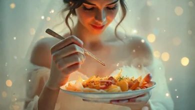 Rüyada düğün yemeği yemek anlamı: mutluluk ve kutlama.